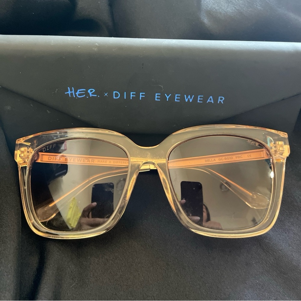 Her X Diff Eyewear Sunglasses - image 1